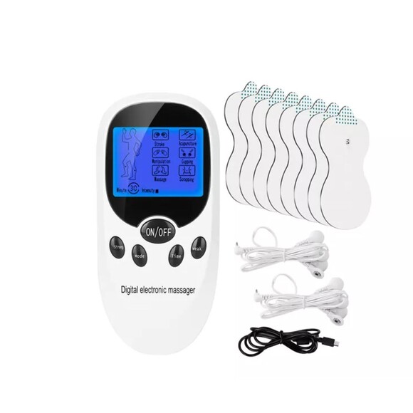iMounTEK Electronic Pulse Massager, Pain Relief Body Massage Muscle Stimulator - Picture 2 of 5